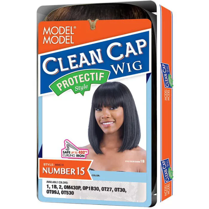 Model Model Clean Cap Protectif Style Full Wig - NUMBER 15 - Image 2