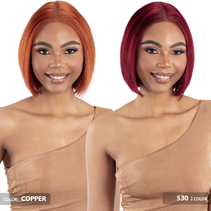 Model Model Dream Weaver Glueless 100% Human Hair HD Lace Front Wig - STRAIGHT 10" - Image 2