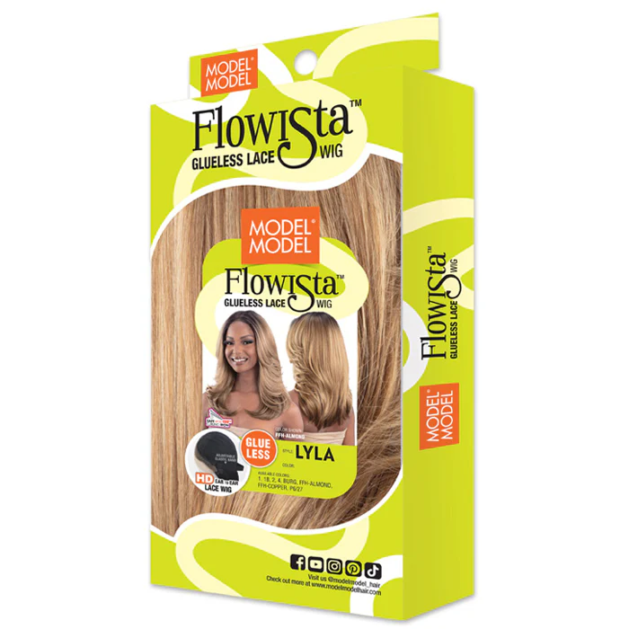 Model Model Flowista Glueless 5" Deep HD Lace Part Wig - LYLA - Image 5