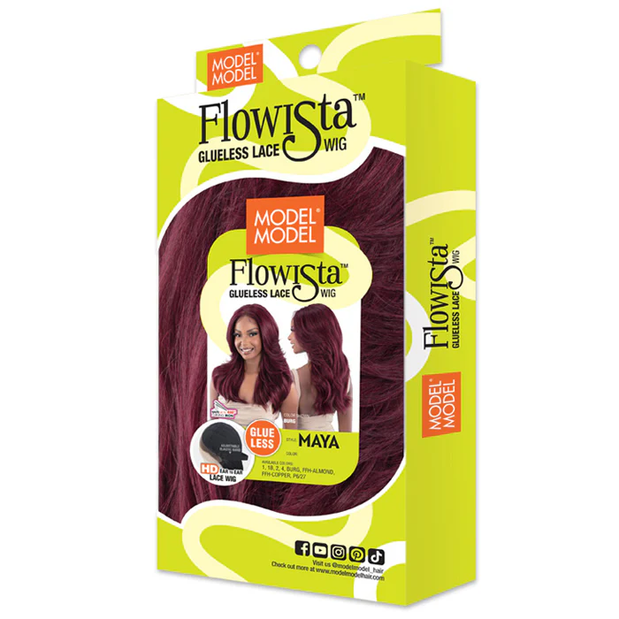 Model Model Flowista Glueless 5" Parting HD Lace Wig - MAYA - Image 5
