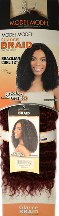 Model Model Glance Braid BRAZILIAN CURL 12 Inch - Image 4
