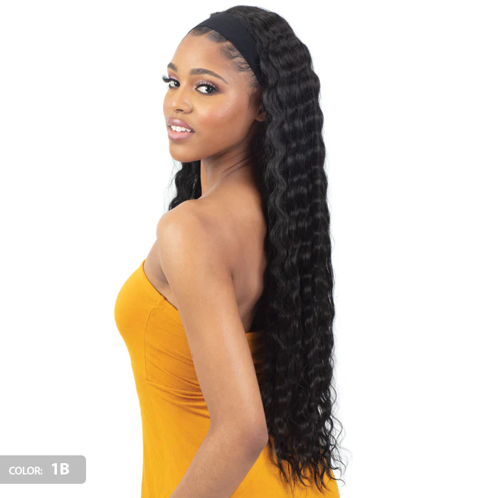 Model Model Headband Full Cap Half Wig - SAFIA - Image 2