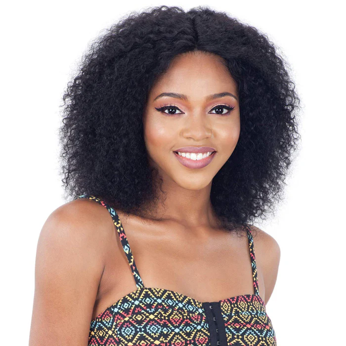 Model Model Nude Fresh Brazilian Human Hair Lace Front Wig Wet & Wavy BRIGHT CURL