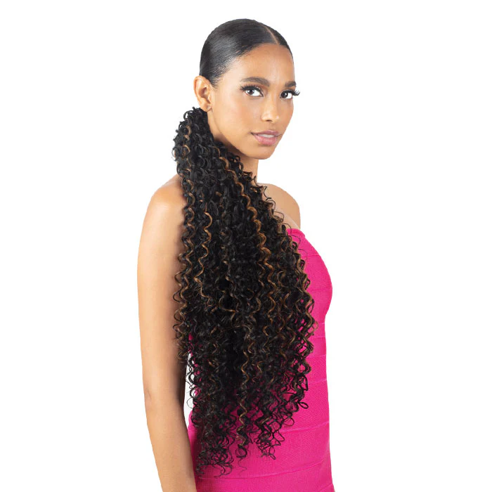 Model Model Pony Pro Ponytail - CHERISH BOHO CURL 24" - Image 3