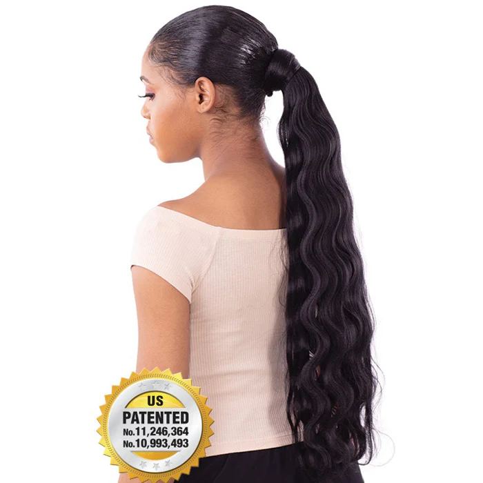 Model Model Quick Wrap - WEAVE PONYTAIL FOXY WAVE - Image 2