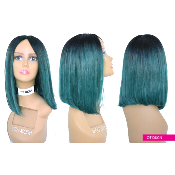 Model Model Remy Dreamweaver 100% Human Hair Weave - DREAM WEAVER YAKY 10" OMBRE TWO TONE - Image 5