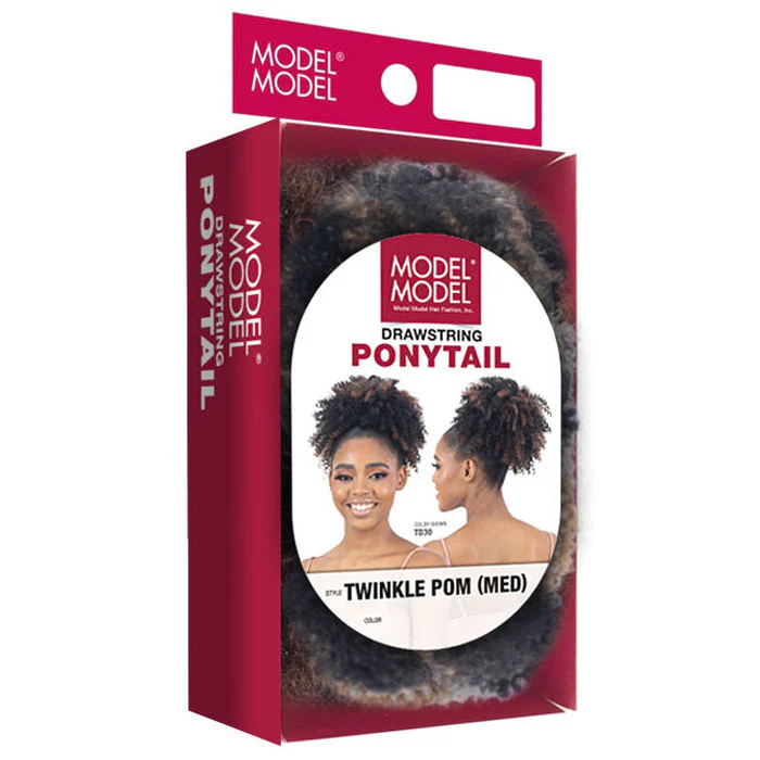 ModelModel Drawstring Ponytail - M TWINKLE POM - Image 3