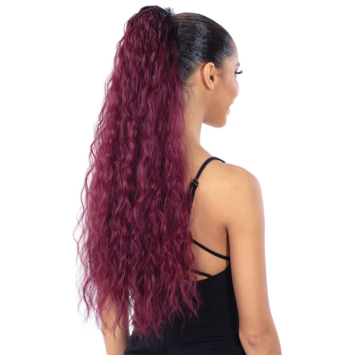 ModelModel Drawstring Ponytail - PEACH GIRL - Image 2