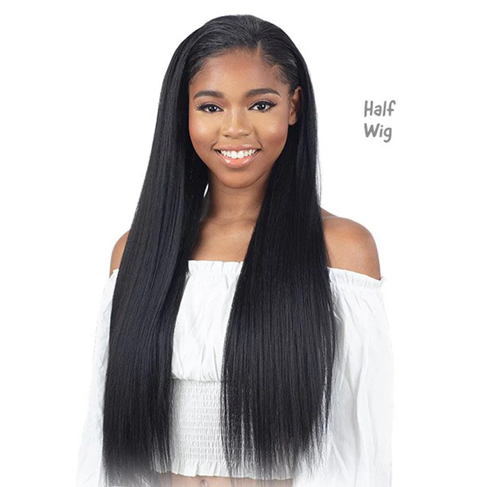 Model Model Doll'd Up Ponytail & Half Wig 2Pcs - CHARM'D - Image 2