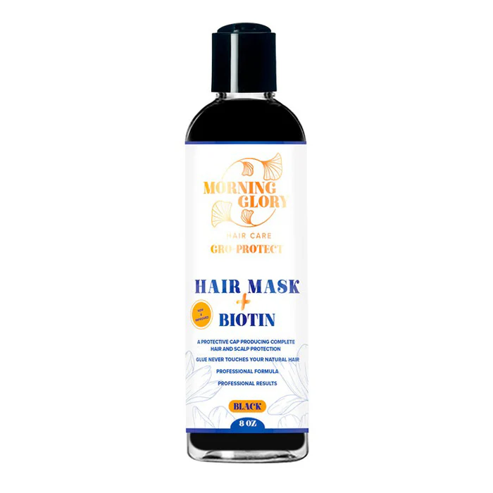 Morning Glory Gro Protect Hair Mask with Biotin - BLACK 2 oz