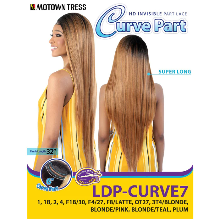 Motown Tress Curve Part HD Invisible 6" Deep Lace Wig - LDP-CURVE 7 - Image 5