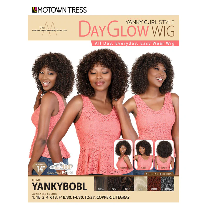 Motown Tress Day Glow Wig Full Wig - YANKYBOBL - Image 5