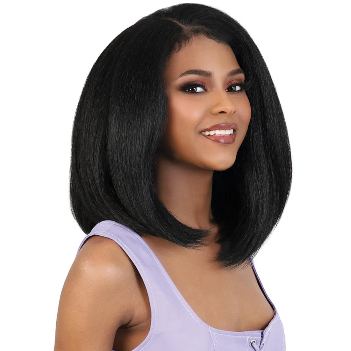 Motown Tress Glam Touch Lace Glueless Human Hair Blend HD 13x4 Lace Front Wig- HBL 134ZOA - Image 3