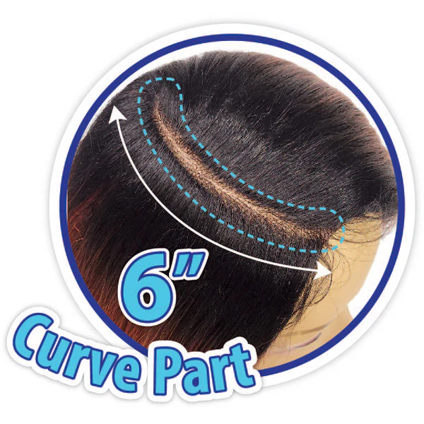 Motown Tress Let's Lace Curve Part 6" Part Wig - LDP-CURVE 2 - Image 7