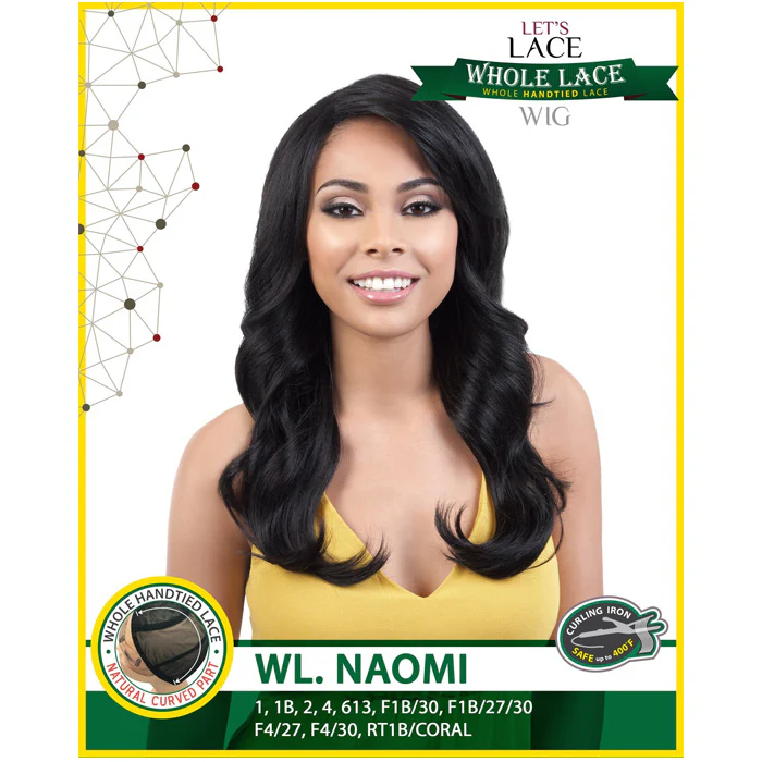 Motown Tress Let's Lace Whole Handtied Curved Part Lace Wig - WL.NAOMI - Image 5