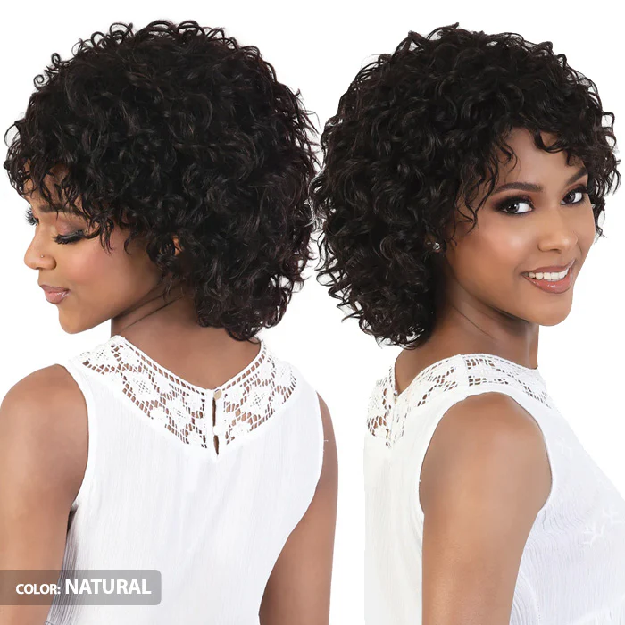 Motown Tress Persian Remy 100% Virgin Remy Human Hair Crown Lace Top Full Wig - HPRC.BESS - Image 2
