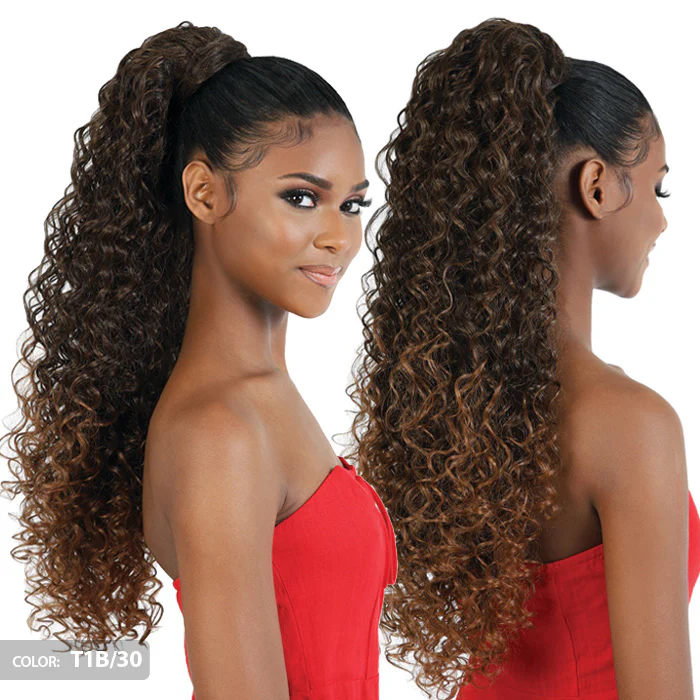 Motown Tress Pony Wrap Invisible Ponytail - PD-WRAP.BH BOHEMIAN CURL 26" - Image 3