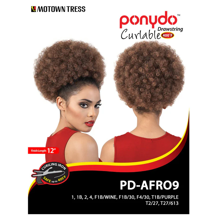 Motown Tress Ponydo Drawstring Ponytail - PD-AFRO 9 - Image 5