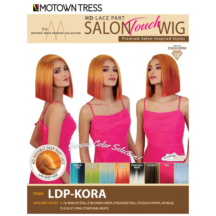 Motown Tress Salon Touch Wig HD Deep Curve Lace Part Wig - LDP-KORA - Image 6