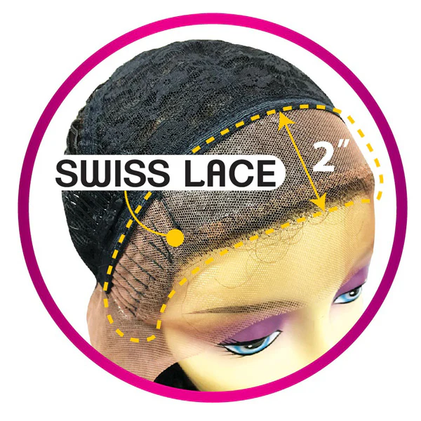 Motown Tress Swiss 2" Lace Front Wig - L KYLAR - Image 5