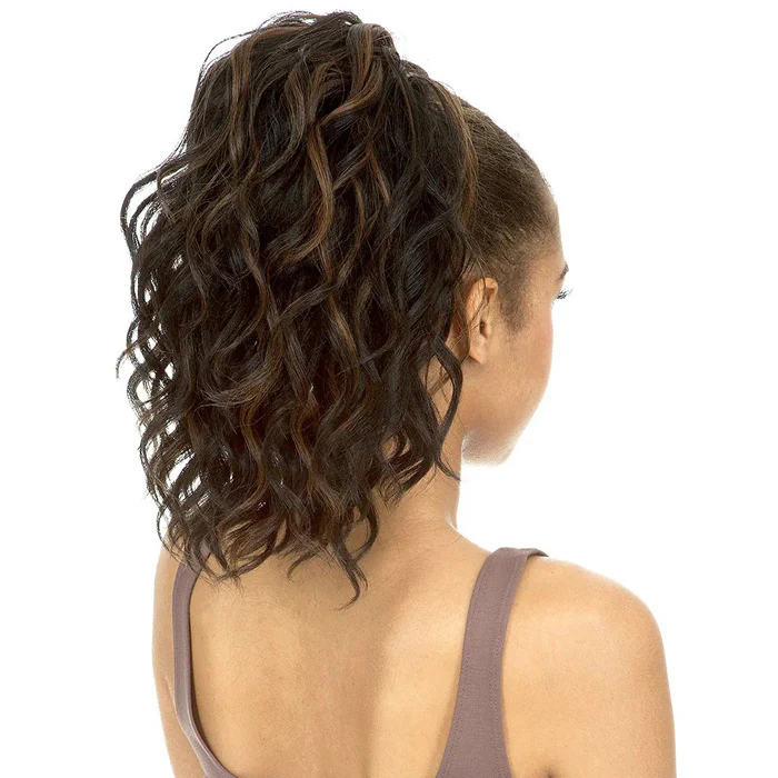 New Born Free Drawstring Ponytail - 0365 MISTY - Image 2