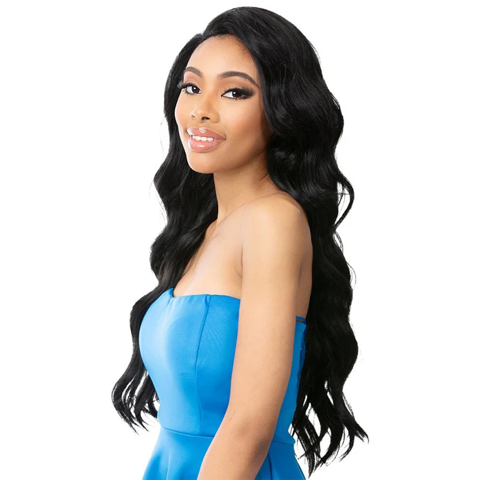 Nutique BFF Human Hair Blend Half Wig - ARIA - Image 2
