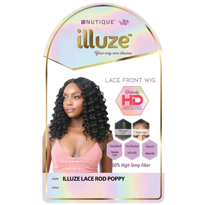 Nutique Illuze Glueless HD Lace Front Wig - ILLUZE LACE ROD POPPY - Image 4