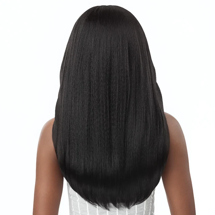 Outre 100% Human Hair Blend U Part Cap Leave Out Wig - DOMINICAN BLOWOUT 22" - Image 4