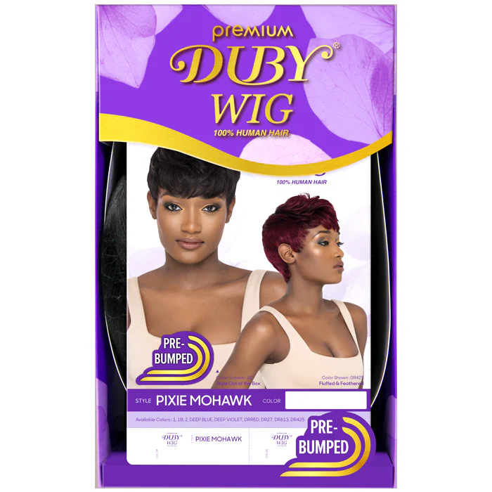 Outre 100% Human Hair Premium Duby Wig - PIXIE MOHAWK - Image 4