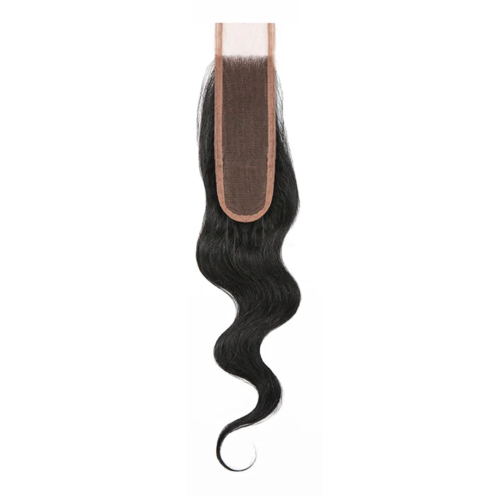 Outre 100% Non-Processed Bundle Hair Laid & Slayed 2X6 Lace Closure - NATURAL BODY 10-16" - Image 2