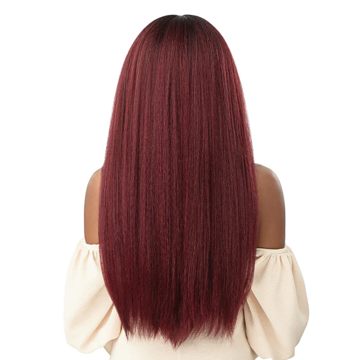 Outre 360 Frontal Lace 100% Human Hair Blend 13X6 HD Lace Front Wig - SUNNIVA - Image 5