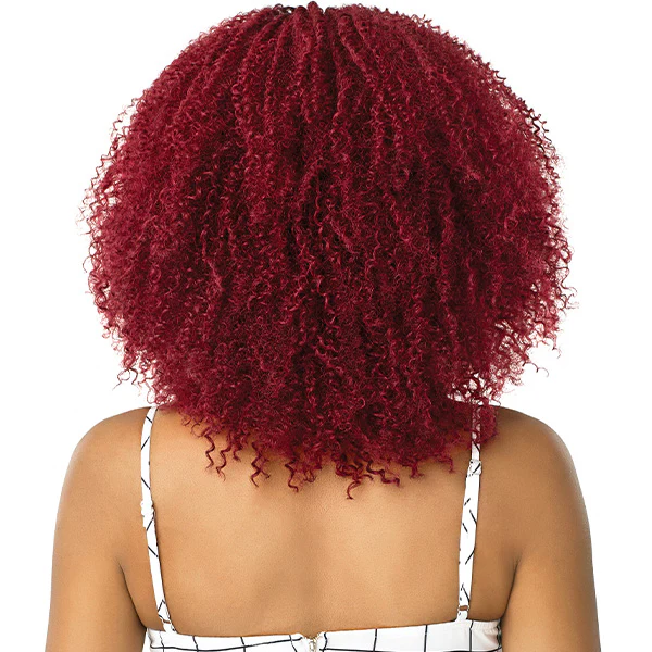 Outre Big Beautiful Hair Swiss Lace Front Wig - 4B CROWN CURLS - Image 4