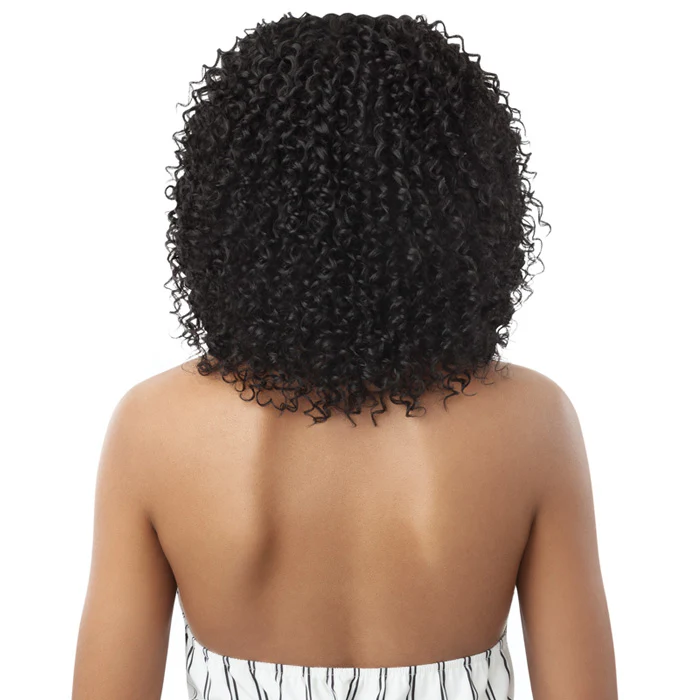 Outre Big Beautifull Hair 100% Human Hair Blend U-Part Leave Out Wig - CURLY TWIST 14" - Image 4