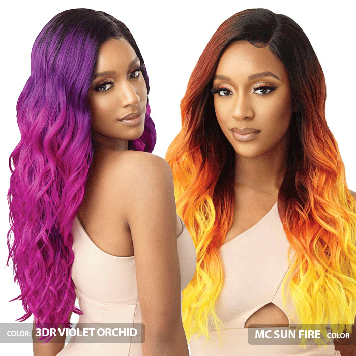 Outre Color Bomb HD Transparent Lace Front Wig - ZAHARA - Image 5