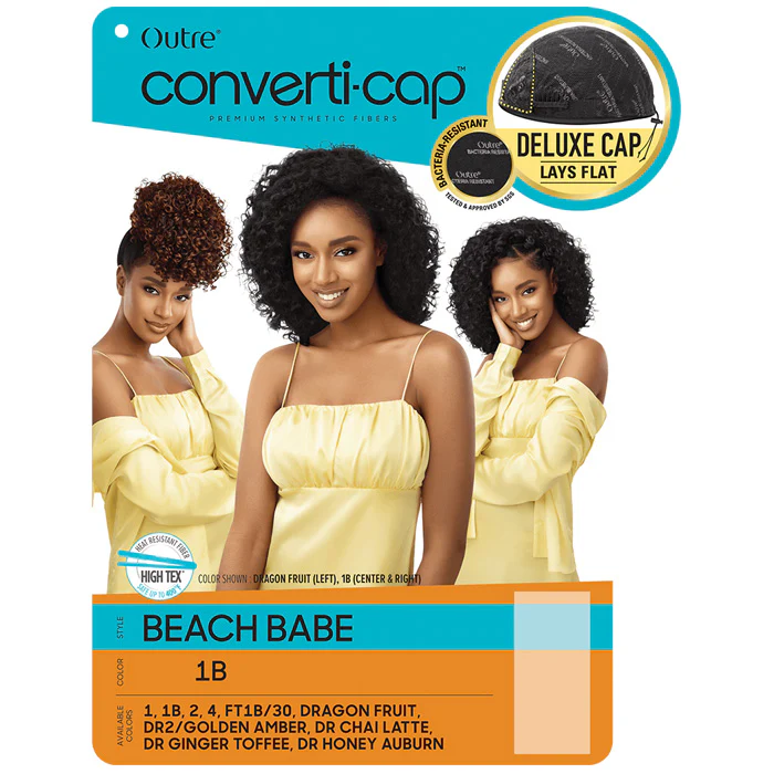 Outre Converti-Cap Deluxe Half Wig - BEACH BABE - Image 5