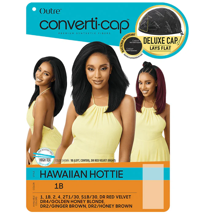 Outre Converti-Cap Deluxe Half Wig - HAWAIIAN HOTTIE - Image 5