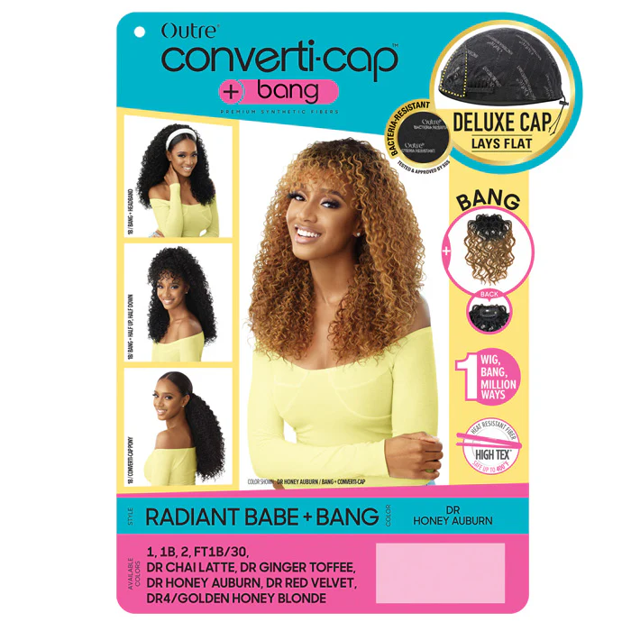 Outre Converti Cap Half Wig - RADIANT BABE + BANG - Image 5