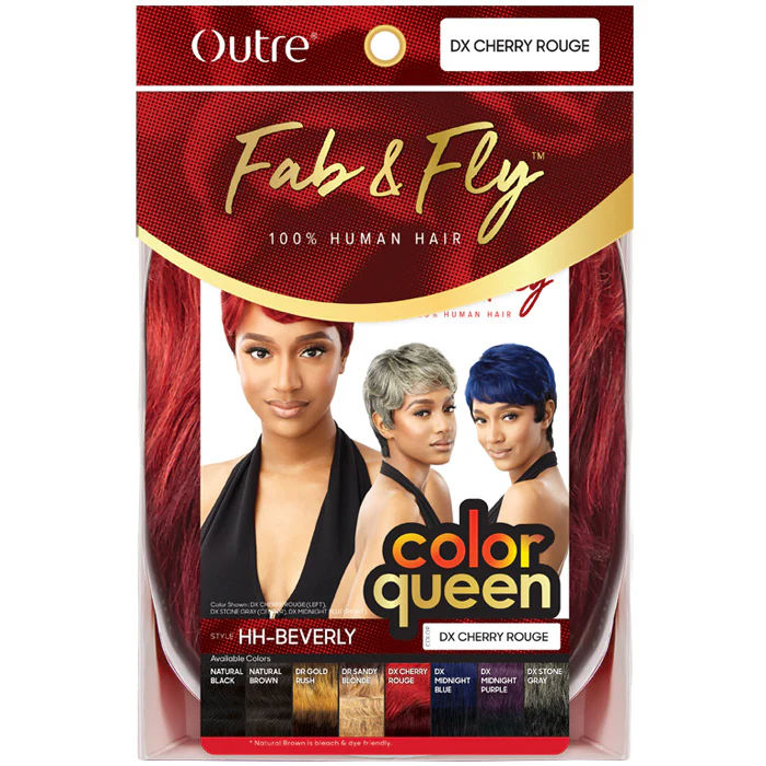 Outre Fab & Fly 100% Human Hair Full Cap Wig - BEVERLY - Image 6