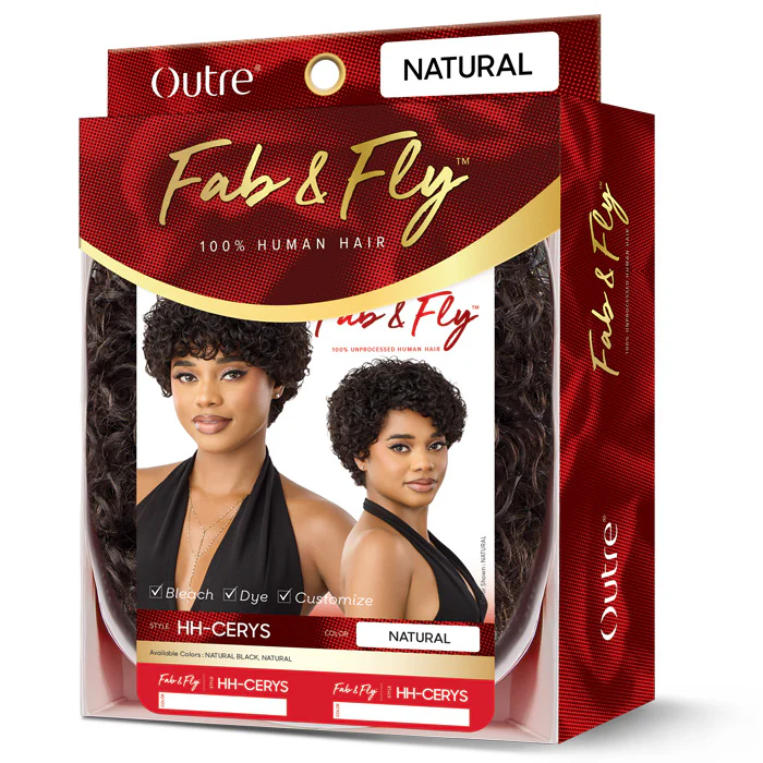 Outre Fab & Fly 100% Unprocessed Human Hair Full Wig - HH-CERYS - Image 5