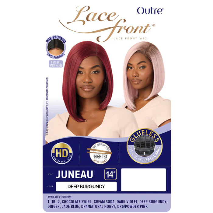 Outre Glueless HD Lace Part Front Wig - JUNEAU - Image 5