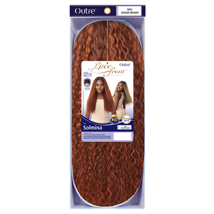 Outre HD Transparent 5" Deep Part Lace Front Wig - SOLMINA - Image 5