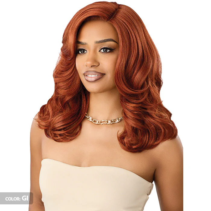Outre Lace Front Glueless Pre-Plucked HD Lace Part Wig - HADLEY - Image 3