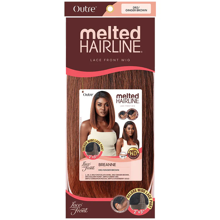 Outre Melted Hairline Glueless Deluxe Wide 2x5 HD Lace Part Wig - BREANNE - Image 5