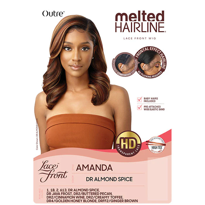 Outre Melted Hairline Glueless HD Lace Front Wig - AMANDA - Image 4