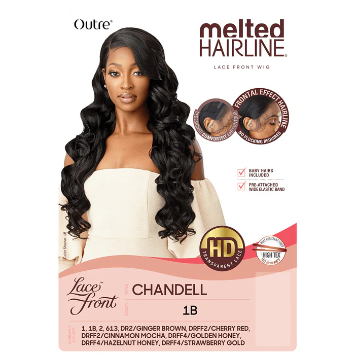 Outre Melted Hairline Glueless HD Lace Front Wig - CHANDELL - Image 4