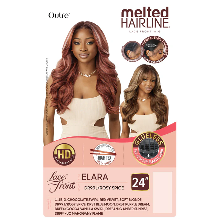 Outre Melted Hairline Glueless HD Lace Front Wig - ELARA - Image 6