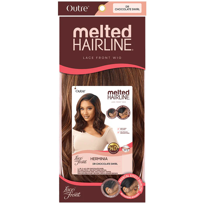 Outre Melted Hairline Glueless HD Lace Front Wig - HERMINIA - Image 5