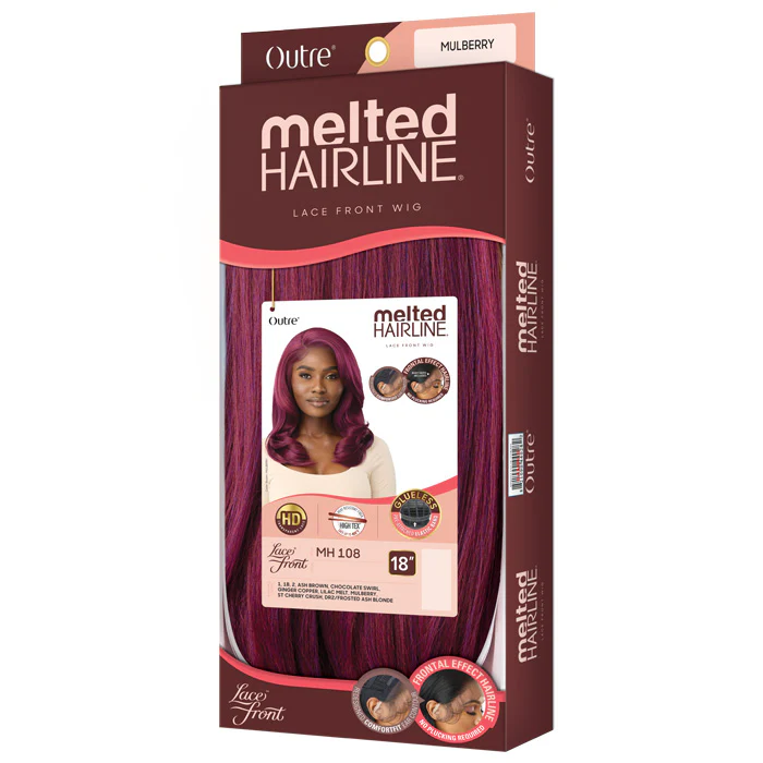 Outre Melted Hairline Glueless HD Lace Front Wig - MH 108 - Image 5