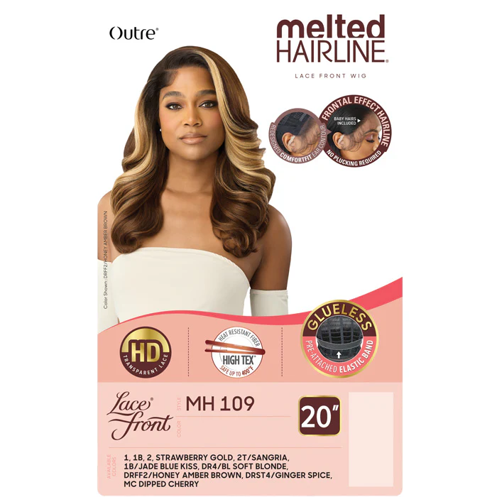 Outre Melted Hairline Glueless HD Lace Front Wig - MH 109 - Image 4
