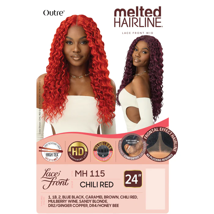 Outre Melted Hairline Glueless HD Lace Front Wig - MH 115 - Image 4